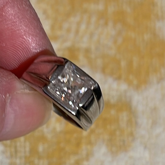 Young Men’s Vintage 1950s Sterling Silver Pinky Ring - Picture 2 of 6